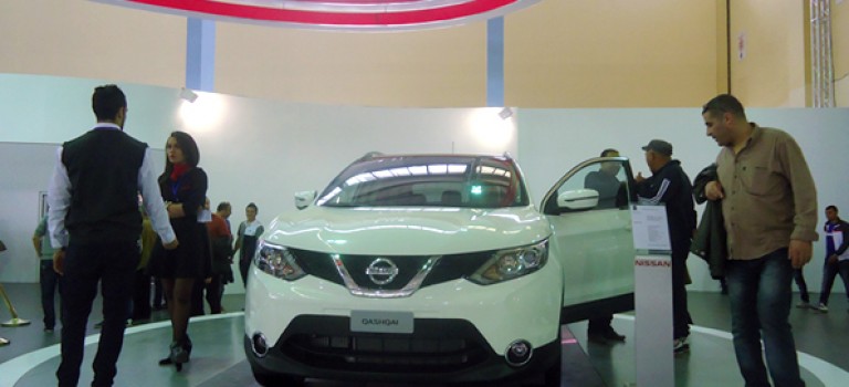 2e génération Nissan  Qashqai  pour la première fois au 18e Salon international de  l’automobile d’Alger