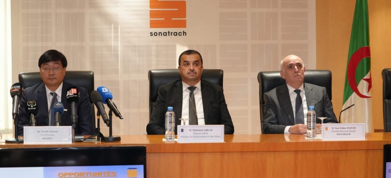 Sonatrach signe un contrat stratégique avec Sinopec pour booster la production d’essence