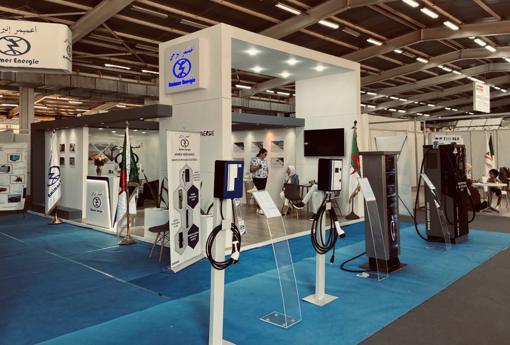 SIEER 2023: Amimeur Energies expose sa gamme de stations de recharge pour VE Borne de recharges véhicules électriques by Amimeur energy